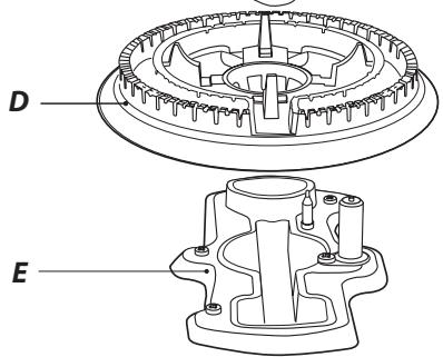 FALCON ELS 110 DF WH/-EU BLANC - Brûleur de Wok - 3