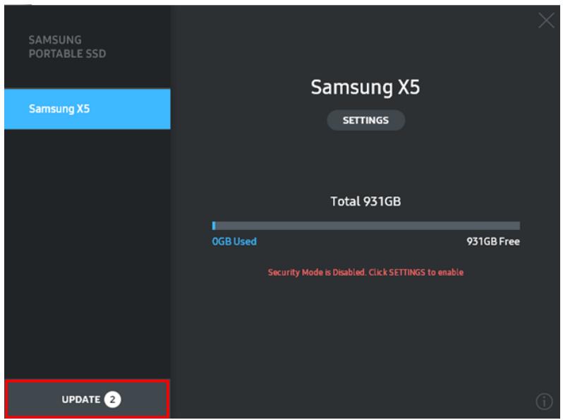 SAMSUNG X5 - Mise à jour du logiciel et du microcode du produit - 1