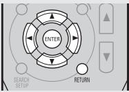 DENON AVE 1610 - Vérifi ez les résultats des mesures de réglage automatique Audyssey (Parameter Check) - 1