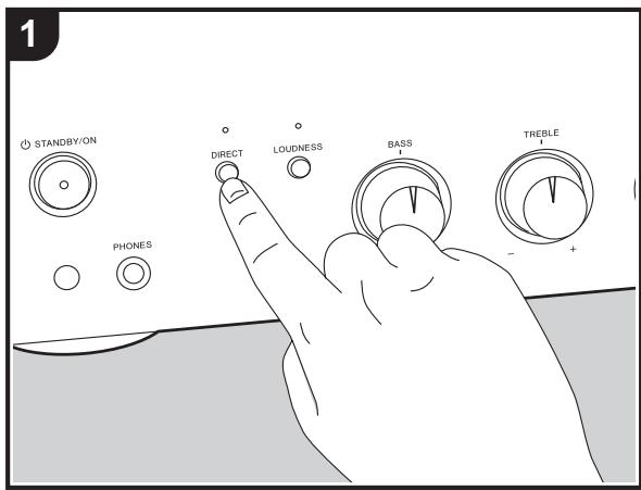 PIONEER A-10AE - Using the Direct Function - 1