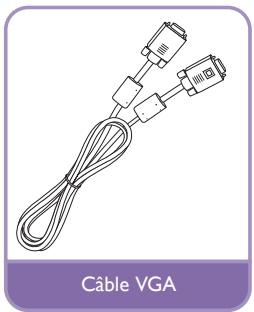 BENQ W1080ST - Contenu de l'emballage - 9