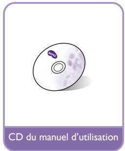 BENQ W1080ST - Contenu de l'emballage - 6
