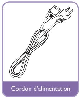 BENQ W1080ST - Contenu de l'emballage - 8