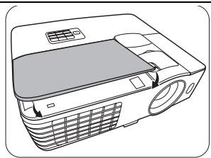BENQ W1080ST - Remplacement de la lampe - 11