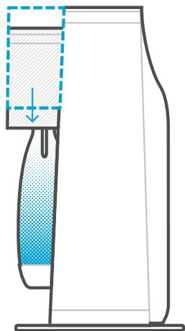 SODASTREAM SOURCE BLEUE - RÉALISATION D'EAU GAZEUSE - 2