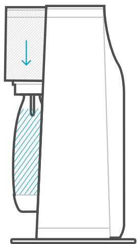 SODASTREAM SOURCE BLEUE - RÉALISATION D'EAU GAZEUSE - 1