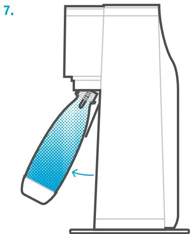 SODASTREAM SOURCE BLEUE - RÉALISATION D'EAU GAZEUSE - 1