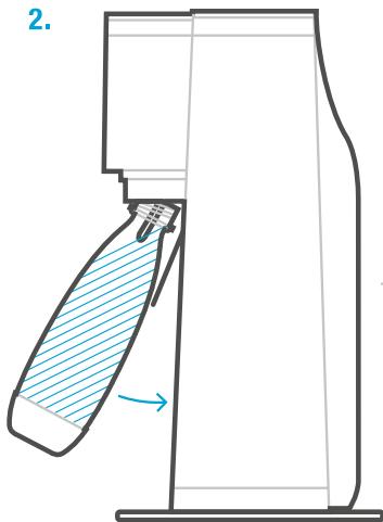 SODASTREAM SOURCE BLEUE - RÉALISATION D'EAU GAZEUSE - 2