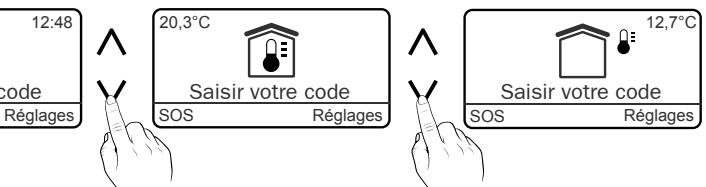 DELTA DORE Pack Alarm TYXAL + tydom 2.0 - - À partir de l'écran de réglage (après avoir saisi le code d'accès) - 1