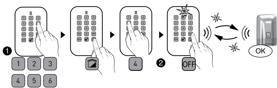 DELTA DORE Pack Alarm TYXAL + tydom 2.0 - Exemple : zone 4 - 1