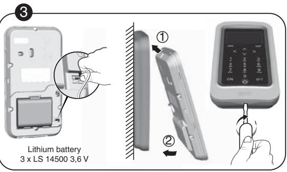 DELTA DORE Pack Alarm TYXAL + tydom 2.0 - Fixation - 2