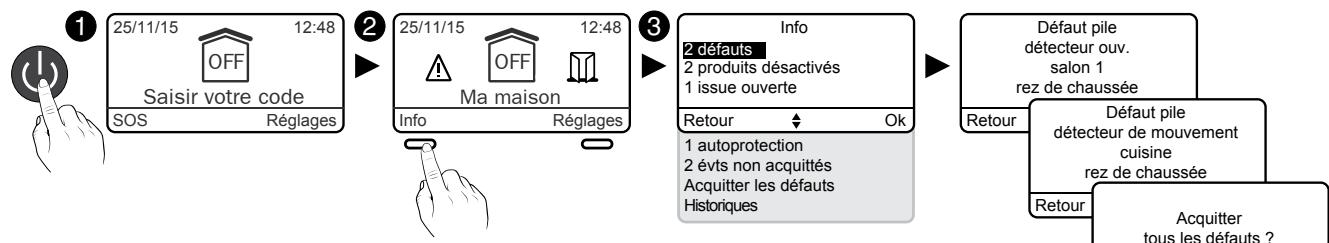 DELTA DORE Pack Alarm TYXAL + tydom 2.0 - Menu info - 1