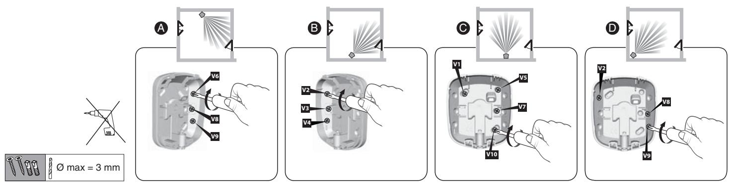 DELTA DORE Pack Alarm TYXAL + tydom 2.0 - Fixation - 4