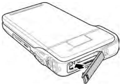 HITACHI DZHV590E - Insérer une carte mémoire - 3