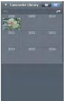 HITACHI DZHV590E - Vue Calendrier - 2