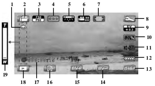 HITACHI DZHV590E - Enregistrer des clips vidéo - 1
