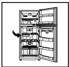 LG-GOLDSTAR GR-P 217 NAA - Positionnement du Contrôleur de température - 2