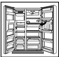LG-GOLDSTAR GR-P 217 NAA - Positionnement du Contrôleur de température - 4