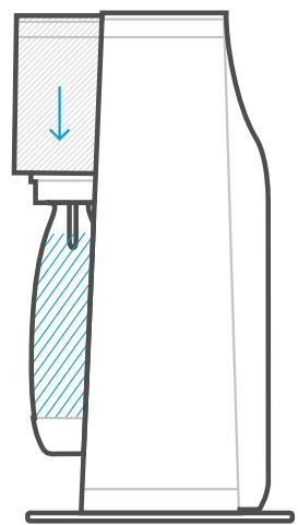 SODASTREAM SOURCE BLANCHE - RÉALISATION D'EAU GAZEUSE - 1