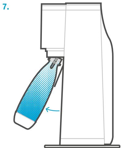 SODASTREAM SOURCE BLANCHE - RÉALISATION D'EAU GAZEUSE - 1