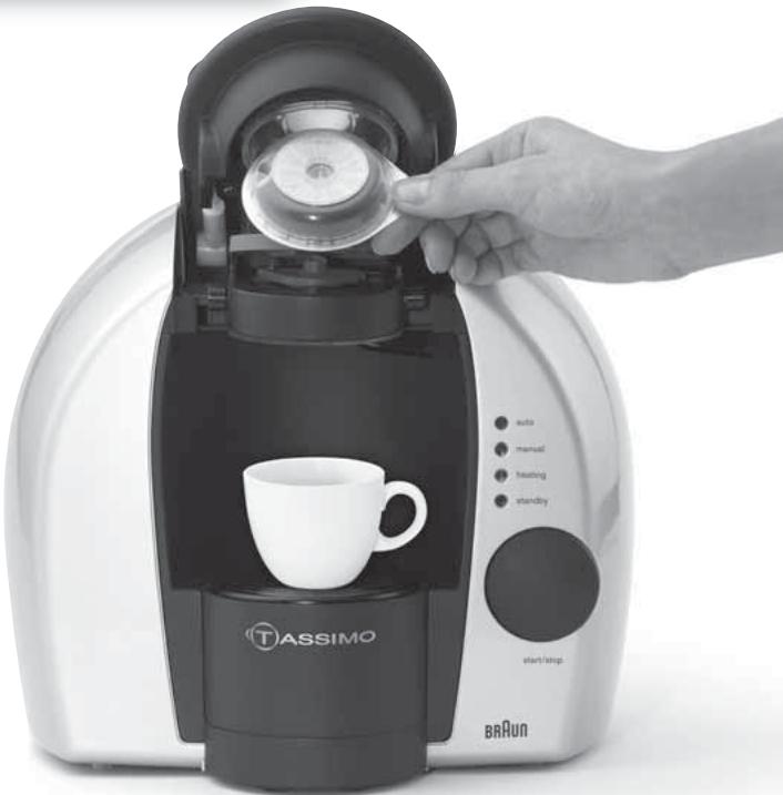 BRAUN TA1600TITANE PREMIUM - Mode d'emploi de la machine - mode auto - 7