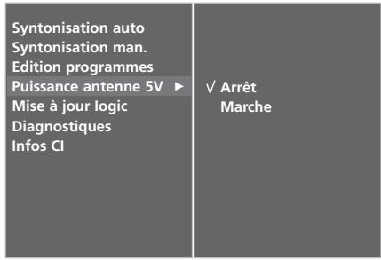 LG-GOLDSTAR 50PC35 - PUISSANCE ANTENNE 5V (EN MODE NUMÉRIQUE UNIQUEMENT) - 4