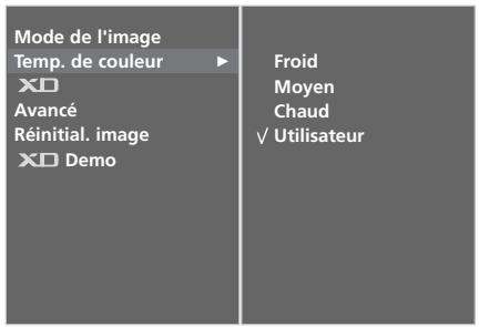 LG-GOLDSTAR 50PC35 - Tonalit é de couleur - Option Utilisateur - 3