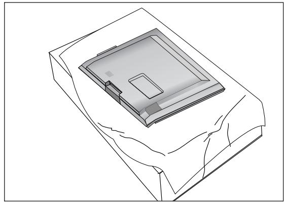 LG-GOLDSTAR 50PC35 - INSTALLATION DU SOCLE (Modèles de téléviseurs LCD de 26, 32 et 37 pouces uniquement) - 1