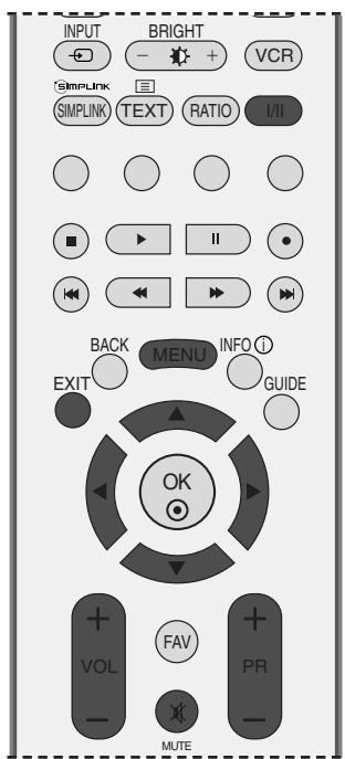 LG-GOLDSTAR 50PC35 - RÉGLAGE DU VOLUME - 1