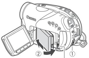 CANON HR 10 - Charge de la batterie d'alimentation - 1