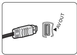 CANON HR 10 - ③ Prise AV OUT - 3