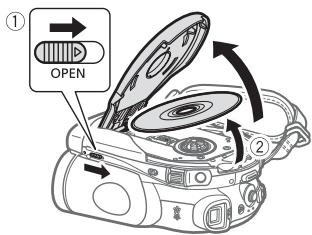 CANON HR 10 - Retrait du disque - 1