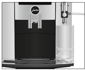 JURA Expresso_Broyeur_S8_SILVER - Latte macchiato, cappuccino et d'autres spécialtés de café au lait - 1