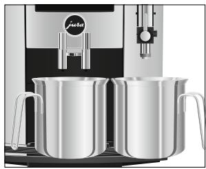 JURA Expresso_Broyeur_S8_SILVER - Rinçage de la machine - 1