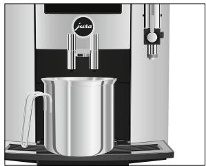 JURA Expresso_Broyeur_S8_SILVER - Allumage de la machine - 1