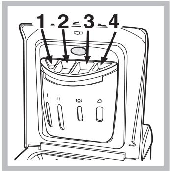 ARISTON AVTL 119 - Tiroir à produits lessiviels - 1