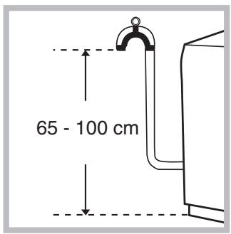 ARISTON AVTL 119 - Raccordement du tuyau de vidange - 1