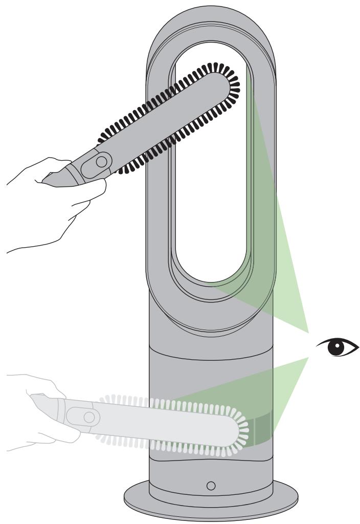 DYSON AM09B - Control de la velocidad del flujo de aire - 4