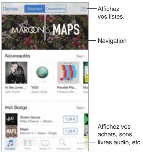 APPLE IPH5C BL 166B - L'iTunes Store en un coup d'eel - 1
