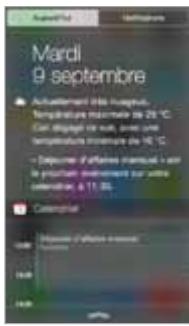 APPLE IPH5C BL 166B - Centre de notifications - 1