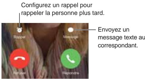 APPLE IPH5C BL 166B - Passer et recevoir des appels - 2