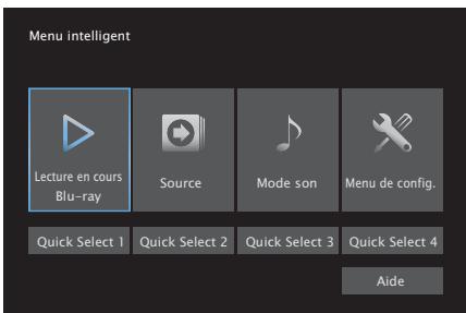 DENON AVRXSS500HBKE2 - Fonction Menu intelligent - 1