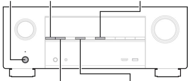 DENON AVRXSS500HBKE2 - Fonction de verrouillage à distance - 1