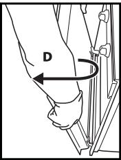 LADEN FC 210 WP BLEU - Pour remonter la porte : - 4