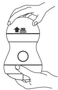 OZMEO BE FREE ORANGE - MISE EN PLACE DES PILES - 3