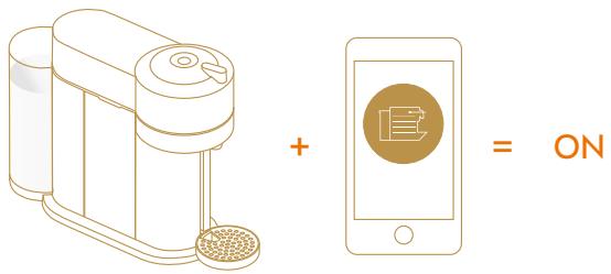 MAGIMIX VERTUO POP - Default factory setting: Bluetooth/Wi-Fi ON - 1
