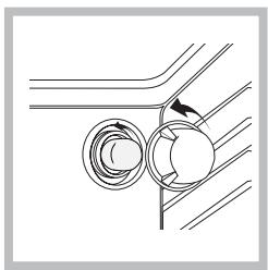 INDESIT K6C56W - Remplacement de l'ampoule déclairage du four - 1