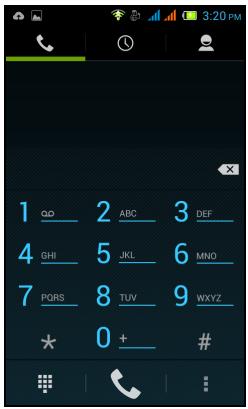 ACER LIQUID Z4 BLANC LSC - Effectuer un appel - 4