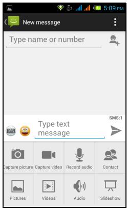 ACER LIQUID Z4 BLANC LSC - Recevoir des messages MMS - 3