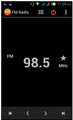 ACER LIQUID Z4 BLANC LSC - Émission FM - 1